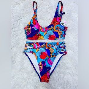 NWT womens small born primitive bikini